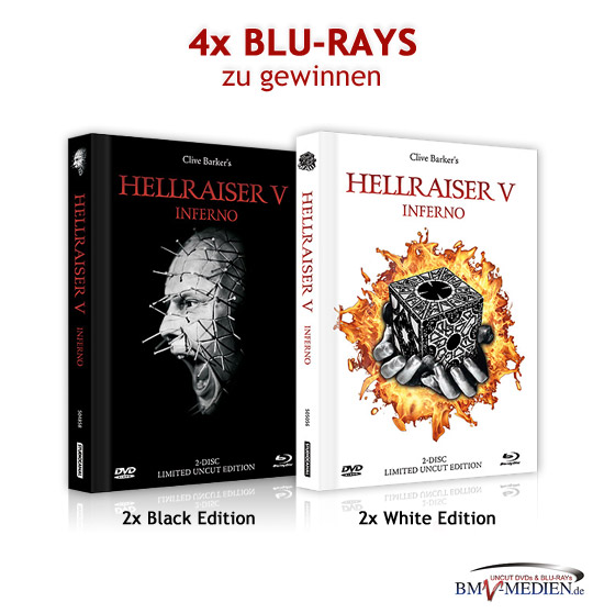 4x Hellraiser 5 Blu-rays zu gewinnen