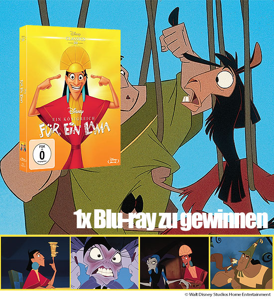 Verlosung: 1 x Blu-ray Ein Königreich für ein Lama