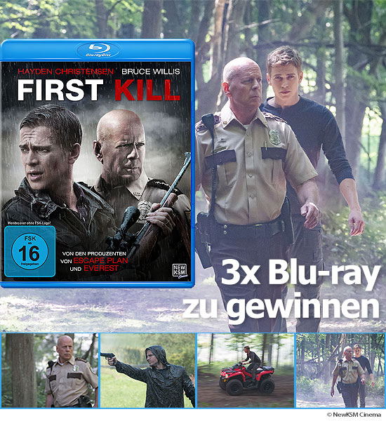 Verlosung: 3 Blu-rays First Kill