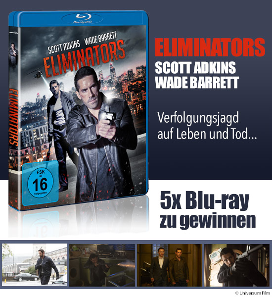 Verlosung: 5x Blu-ray Eliminators