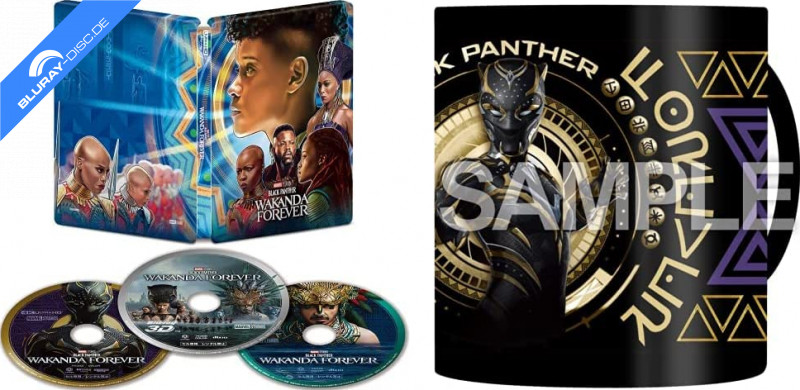 Black Panther Wakanda Forever 4K Amazon Exclusive Limited Wakanda