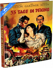 55 Tage in Peking (Limited Mediabook Edition) (Cover A) Blu-ray