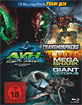 AVH - Alien vs. Hunter + Mega Shark vs. Giant Octopus + Transmorphers (Trash Box) Blu-ray