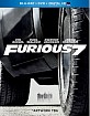 Furious 7 (2015) - Theatrical and Extended (Blu-ray + DVD + Digital Copy + UV Copy) (US Import ohne dt. Ton) Blu-ray