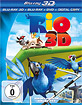 Rio (2011) 3D (Blu-ray 3D + Blu-ray + DVD + Digital Copy) Blu-ray