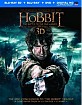 The Hobbit: The Battle of the Five Armies 3D (Blu-ray 3D + Blu-ray + DVD + UV Copy) (CA Import ohne dt. Ton) Blu-ray