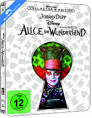Alice im Wunderland (2010) (Limited Steelbook Edition) Blu-ray