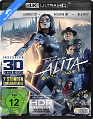 Alita: Battle Angel (2019) 4K (4K UHD + 3D Blu-ray + Blu-ray) (Neuauflage) Blu-ray