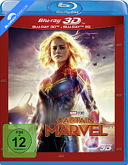 Captain Marvel (2019) 3D (Blu-ray 3D + Blu-ray) Blu-ray