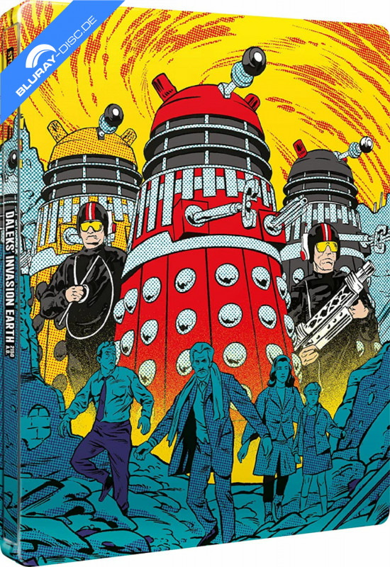 Daleks Invasion Earth A D K Limited Edition Steelbook