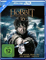 Der Hobbit: Die Schlacht der Fünf Heere 3D (Blu-ray 3D + Blu-ray + UV Copy) Blu-ray