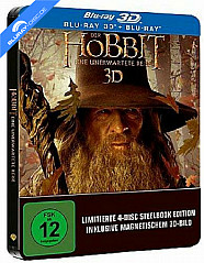 Der Hobbit: Eine unerwartete Reise 3D (Limited Steelbook Edition inkl. 3D-Magnet-Lenticularcover) (Blu-ray 3D + Blu-ray) Blu-ray