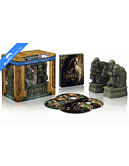 Der Hobbit: Smaugs Einöde 3D - Limited Steelbook Edition inkl. "Guards of Erebor"-Buchstützen (Blu-ray 3D + Blu-ray + UV Copy) Blu-ray