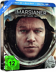Der Marsianer: Rettet Mark Watney 3D (Limited Steelbook Edition) (Blu-ray 3D + Blu-ray + UV Copy) Blu-ray