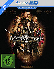 Die drei Musketiere (2011) 3D - Premium Edition (Blu-ray 3D) Blu-ray