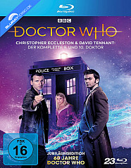 Doctor Who - Die Christopher Ecclestone und David Tennant Jahre - Der komplette 9. und 10. Doctor (60 Jahre Doctor Who Box) (23 Blu-ray) Blu-ray
