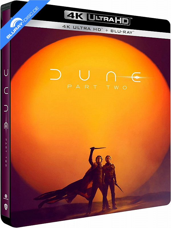 Dune Deuxi Me Partie K Dition Limit E Steelbook K Uhd Blu