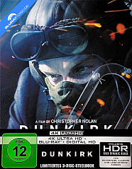 Dunkirk (2017) 4K (Limited Steelbook Edition) (4K UHD + Blu-ray + Bonus Blu-ray + UV Copy) Blu-ray
