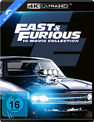 Fast & Furious 4K (10-Movie Collection) (10 4K UHD) Blu-ray