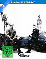 Fast & Furious: Hobbs & Shaw 3D (Limited Steelbook Edition) (Blu-ray 3D + Blu-ray) Blu-ray