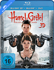 Hänsel und Gretel: Hexenjäger 3D (Blu-ray 3D + Blu-ray + DVD) Blu-ray