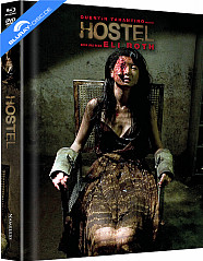 Hostel (2005) (Uncut) (Limited Mediabook Edition) (Cover C) (2 Blu-ray + 2 DVD) Blu-ray