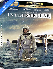 Interstellar (2014) 4K - HMV Exclusive Limited Edition Steelbook (4K UHD + Blu-ray + Bonus Blu-ray) (UK Import) Blu-ray