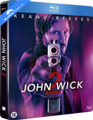 John Wick: Chapter 2 (2017) - Limited Edition Steelbook (NL Import ohne dt. Ton) Blu-ray
