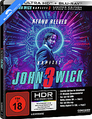 John Wick: Kapitel 3 4K (4K UHD + Blu-ray) (Limited Steelbook Edition) Blu-ray
