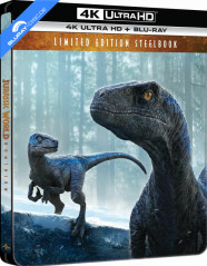 Jurassic World Dominion (2022) 4K - Theatrical and Extended Edition - Limited Edition Steelbook (4K UHD + Blu-ray) (HK Import ohne dt. Ton) Blu-ray