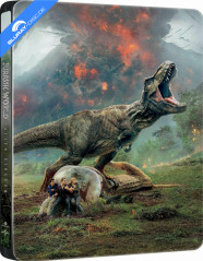 Jurassic World: Fallen Kingdom (2018) 3D - Limited Edition Steelbook (Blu-ray 3D + Blu-ray) (IN Import) Blu-ray