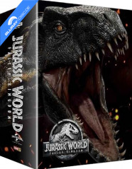 Jurassic World: Fallen Kingdom (2018) 4K - Only At Blufans #37 Limited Edition Steelbook - One-Click Box Set (4K UHD + Blu-ray 3D + Blu-ray + Bonus DVD) (CN Import ohne dt. Ton) Blu-ray