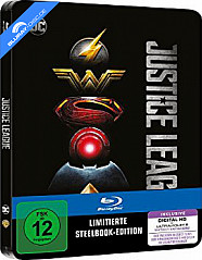 Justice League (2017) (Limited Steelbook Edition) (Blu-ray + Digital HD) Blu-ray