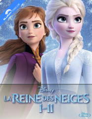 La Reine des neiges 1 + 2 - Édition Limitée Steelbook (French Version) (CH Import ohne dt. Ton) Blu-ray