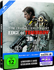 Edge of Tomorrow - Live Die Repeat 3D (Limited Steelbook Edition) (Blu-ray 3D + Blu-ray + UV Copy) Blu-ray