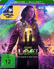 Loki - Die komplette erste Staffel 4K (Limited Steelbook Edition) (4K UHD + Blu-ray) Blu-ray