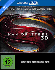 Man of Steel 3D (Limited Steelbook Edition) (Blu-ray 3D + Blu-ray) Blu-ray