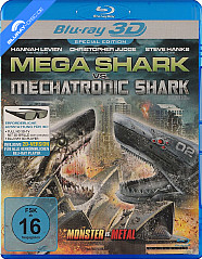 Mega Shark vs. Mechatronic Shark 3D (Blu-ray 3D) (Neuauflage) Blu-ray