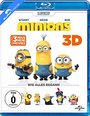 Minions (2015) 3D (Blu-ray 3D + Blu-ray + UV Copy) Blu-ray