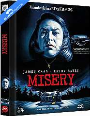 Misery (1990) (Limited Mediabook Edition) (Cover A) Blu-ray