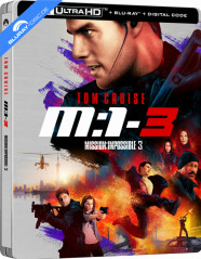 Mission: Impossible III 4K - Limited Edition Steelbook (4K UHD + Blu-ray + Bonus Blu-ray + Digital Copy) (CA Import) Blu-ray