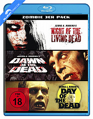 Night of the Living Dead + Dawn of the Dead + Day of the Dead (Zombie 3er Pack) Blu-ray