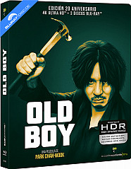 Oldboy (2003) 4K - Edición 20 Aniversario Fullslip (4K UHD + Blu-ray + 2 Bonus Blu-ray) (ES Import ohne dt. Ton) Blu-ray Oldboy (2003) 4K - Edición 20 Aniversario Fullslip (4K UHD + Blu-ray + 2 Bonus Blu-ray) (ES Import ohne dt. Ton) Blu-ray