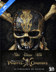 Pirates des Caraïbes: La vengeance de Salazar (2017) 3D - Édition Limitée Steelbook (French Version) (Blu-ray 3D + Blu-ray) (CH Import ohne dt. Ton) Blu-ray