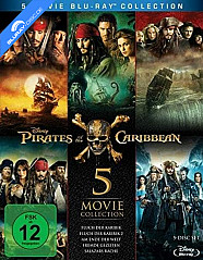 Pirates of the Caribbean 1-5 (5 Movie Collection) Blu-ray