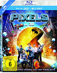 Pixels (2015) 3D (Blu-ray 3D + Blu-ray + UV Copy) Blu-ray