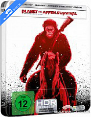 Planet Der Affen: Survival 4K (Limited Steelbook Edition) (4K UHD + Blu-ray) Blu-ray