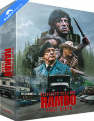 Rambo: First Blood (1982) 4K - Ultimate Collector's Edition - Zavvi Exclusive Limited Edition Steelbook (Neuauflage) - One-Click Box (4K UHD + Blu-ray) (UK Import) Blu-ray