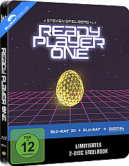 Ready Player One 3D (Limited Steelbook Edition) (Blu-ray 3D + Blu-ray + Digital) Blu-ray