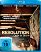 Resolution - Cabin of Death Blu-ray